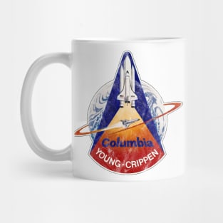 STS-1 Young and Crippen Vintage Mug